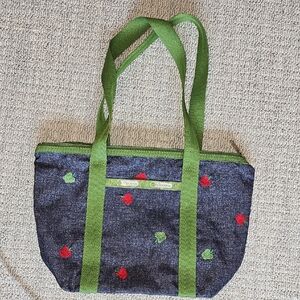 LeSportsac Small Bag Red Green Apples